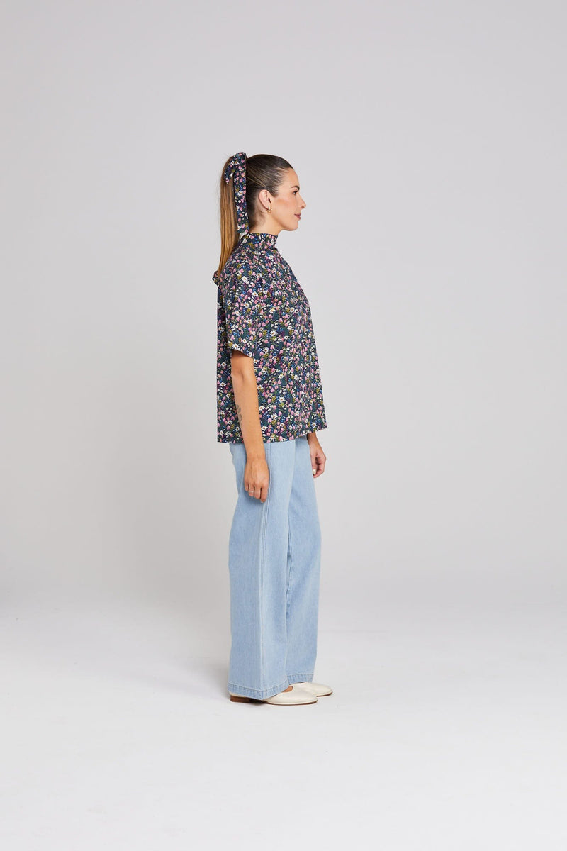 Nightcap Top | Midnight Garden