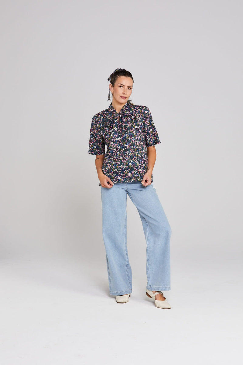 Nightcap Top | Midnight Garden