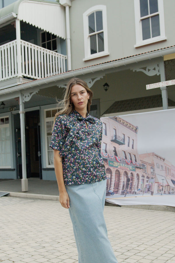Nightcap Top | Midnight Garden