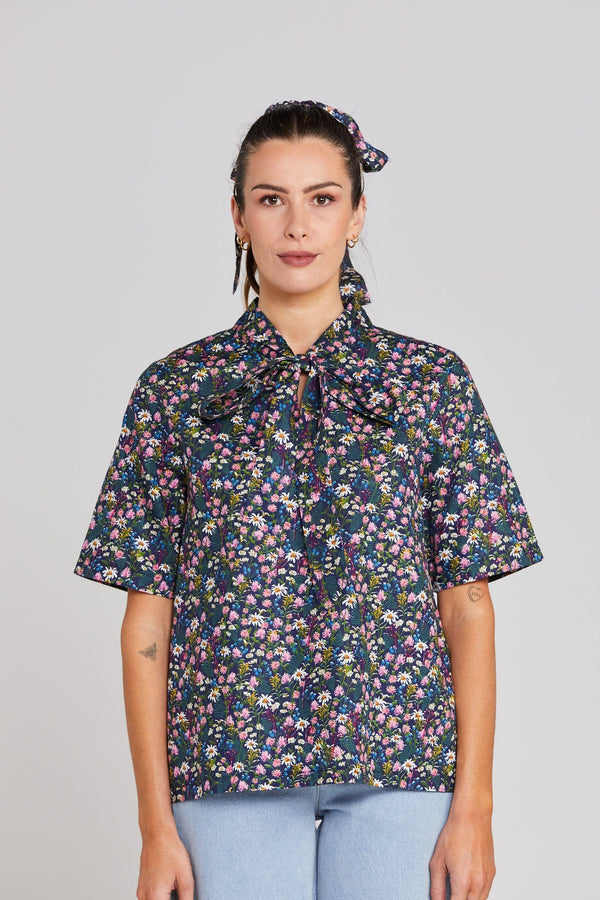 Nightcap Top | Midnight Garden