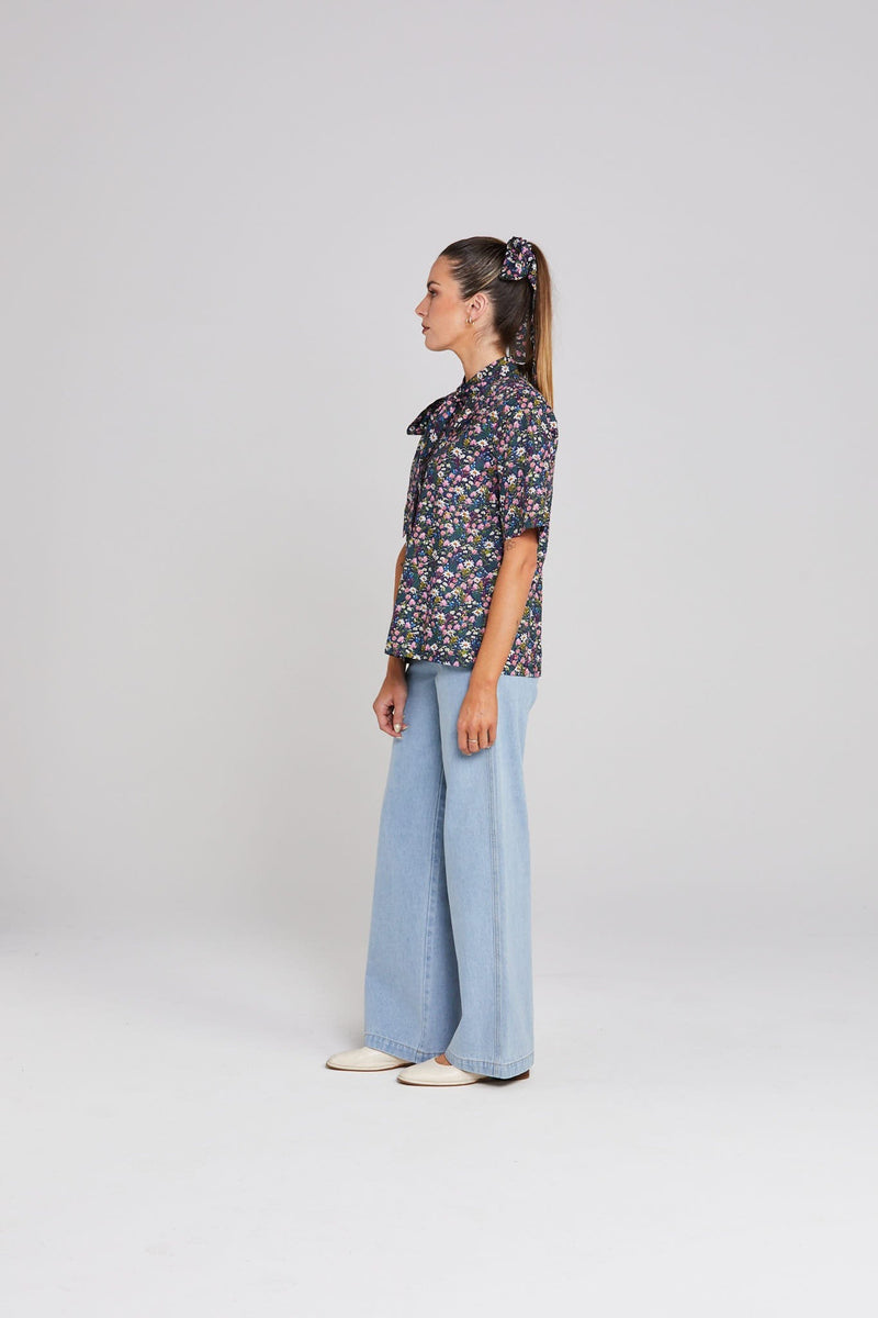 Nightcap Top | Midnight Garden