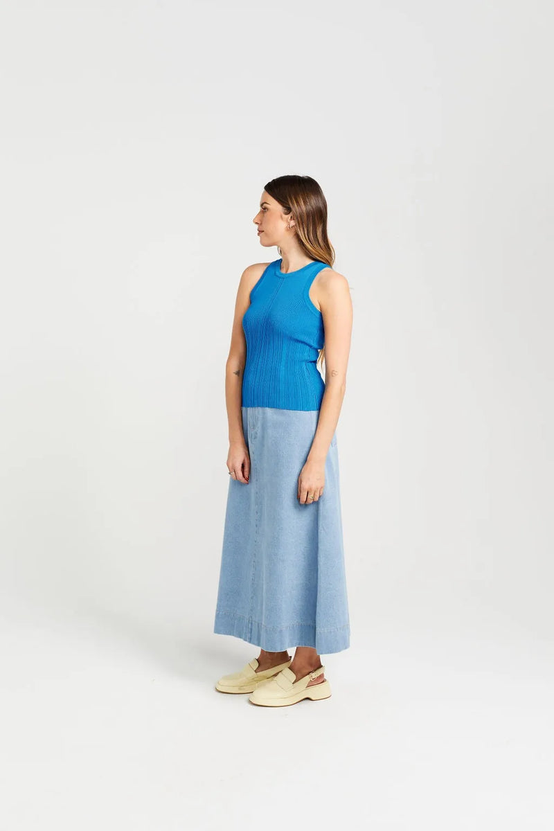 Thing Thing | Reva Tank | Marine | The Colab | Shop Womens | New Zealand