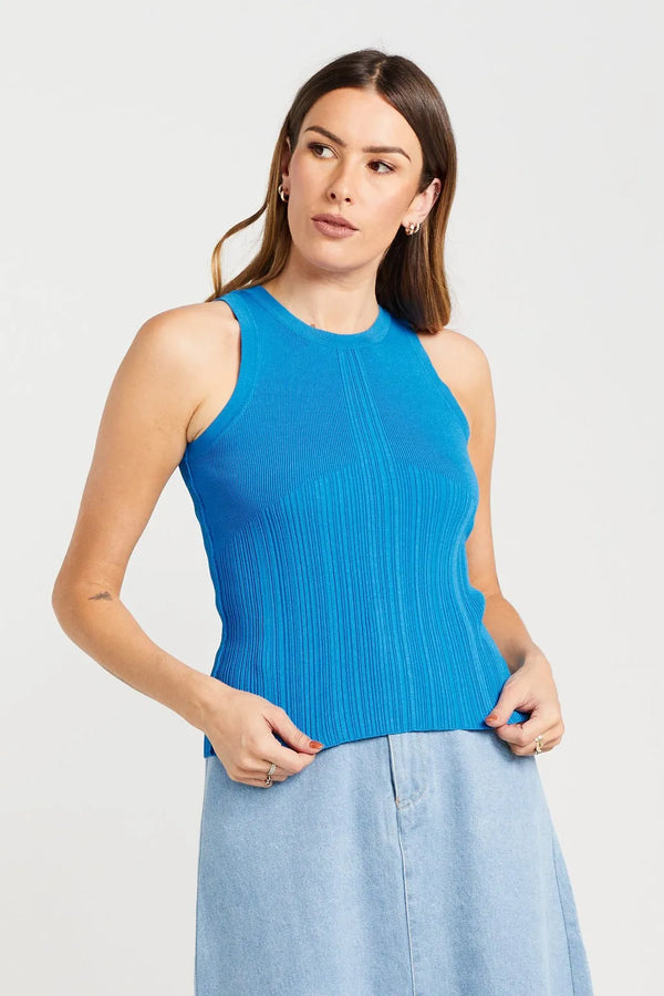 Thing Thing | Reva Tank | Marine | The Colab | Shop Womens | New Zealand