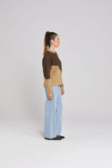 Split Jumper | Mocha