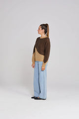 Split Jumper | Mocha