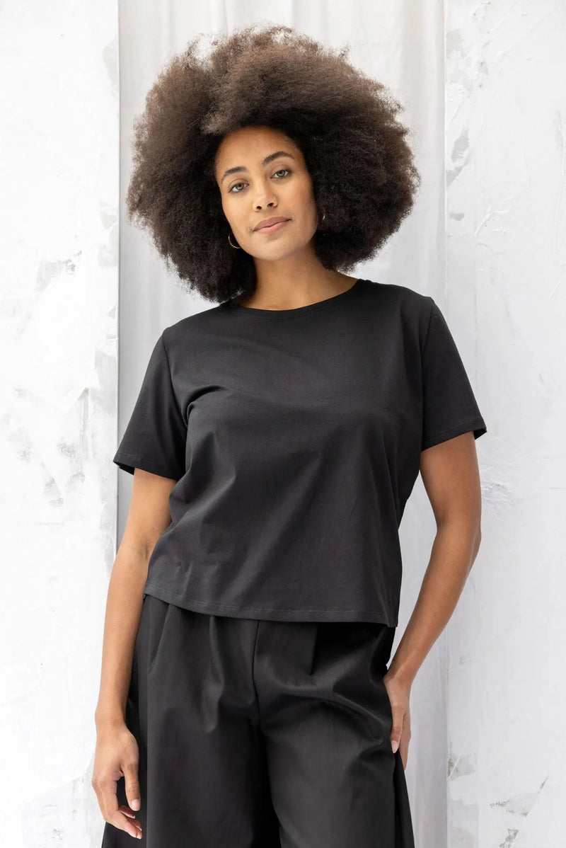 ReCreate Clothing | Key Tee | Black | The Colab | Shop Womens | New Zealand