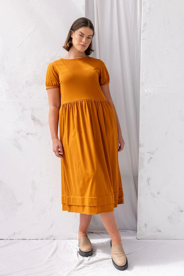 ReCreate Clothing | River Dress | Rust | The Colab | Shop Womens | New Zealand
