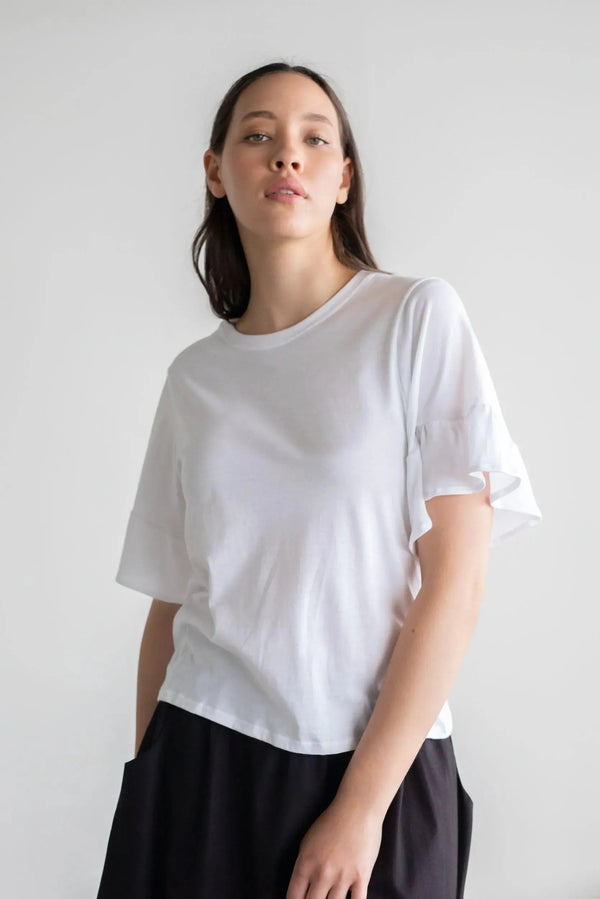 ReCreate Clothing | Voyage Top | White | The Colab | Shop Womens | New Zealand