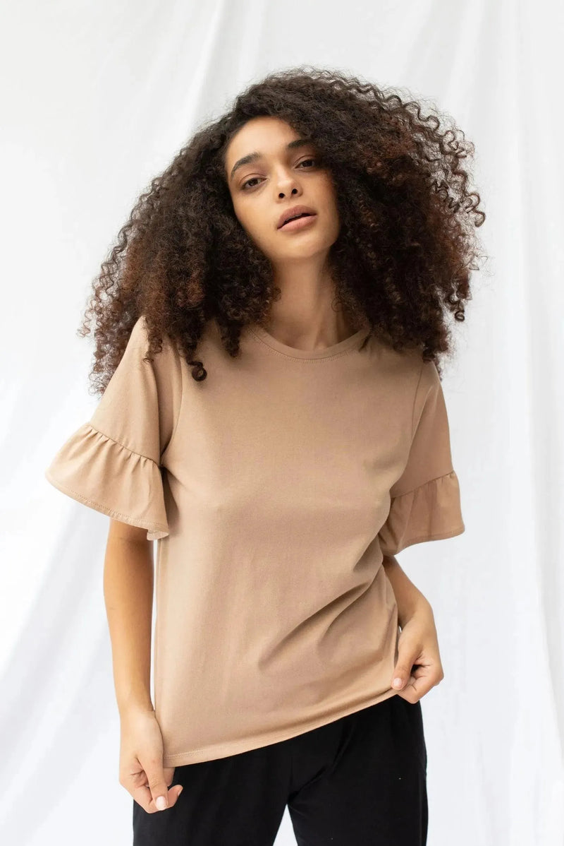 ReCreate Clothing | Voyage Top | Clay | The Colab | Shop Womens | New Zealand