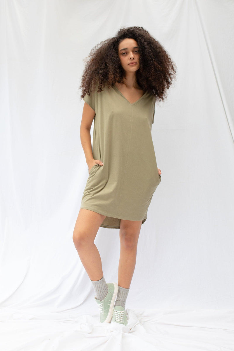ReCreate Clothing | Arc Dress | Olive | The Colab | Shop Womens | New Zealand