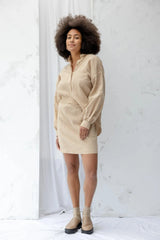 ReCreate Clothing | Ensemble Skirt | Brown Gingham | The Colab | Shop Womens | New Zealand