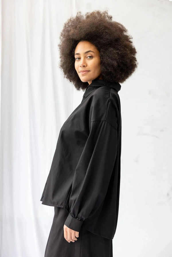 ReCreate Clothing | Found Denim Shirt | Black | The Colab | Shop Womens | New Zealand