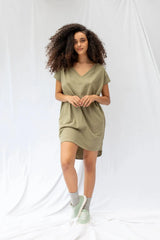 ReCreate Clothing | Arc Dress | Olive | The Colab | Shop Womens | New Zealand