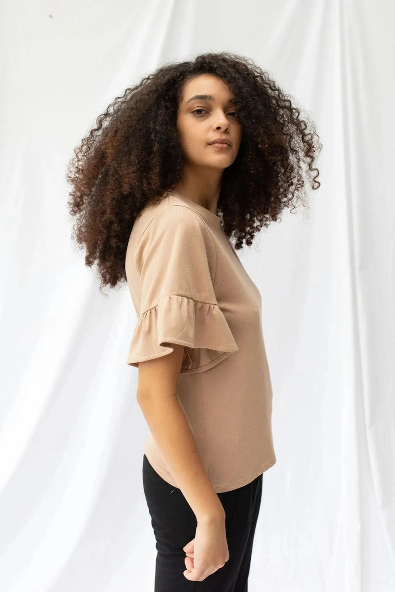 ReCreate Clothing | Voyage Top | Clay | The Colab | Shop Womens | New Zealand