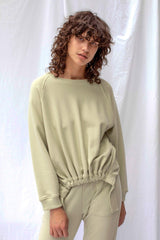 ReCreate Clothing | Forest Sweatshirt | Green Tea | The Colab | Shop Womens | New Zealand