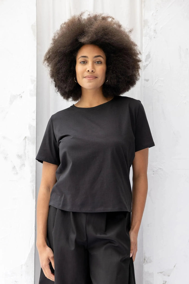 ReCreate Clothing | Key Tee | Black | The Colab | Shop Womens | New Zealand