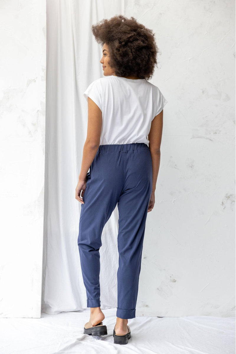 ReCreate Clothing | Cabin Pant | Soft Navy | The Colab | Shop Womens | New Zealand