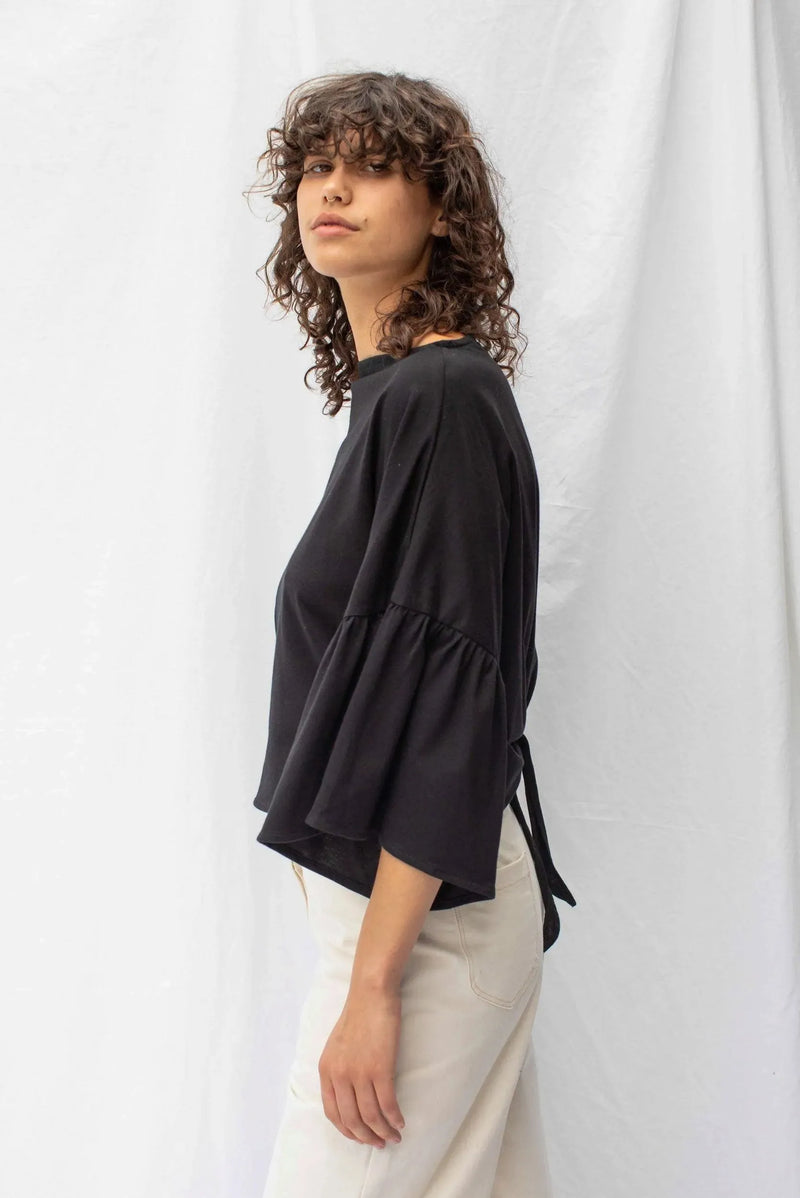 ReCreate Clothing | Friday Top | Black | The Colab | Shop Womens | New Zealand