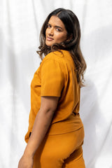 ReCreate Clothing | Key Tee | Rust | The Colab | Shop Womens | New Zealand