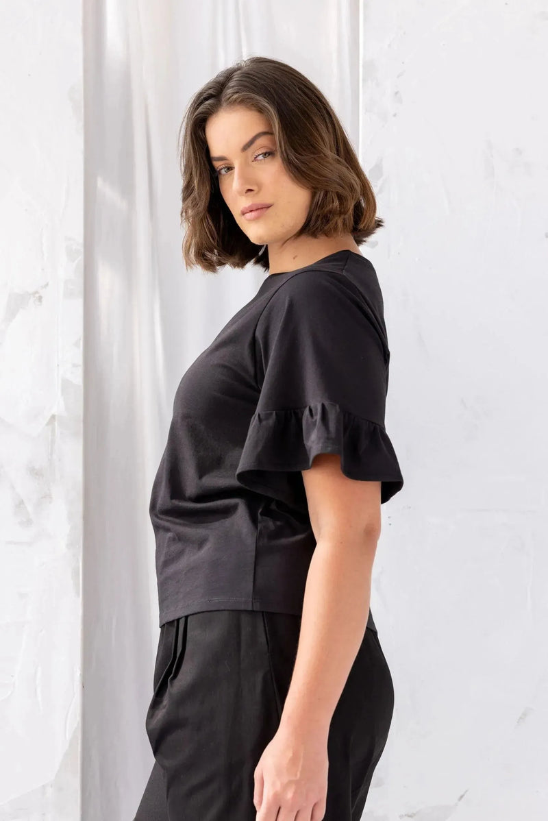 ReCreate Clothing | Voyage Top | Black | The Colab | Shop Womens | New Zealand