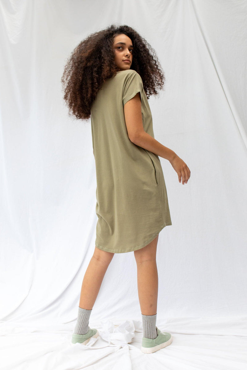 ReCreate Clothing | Arc Dress | Olive | The Colab | Shop Womens | New Zealand