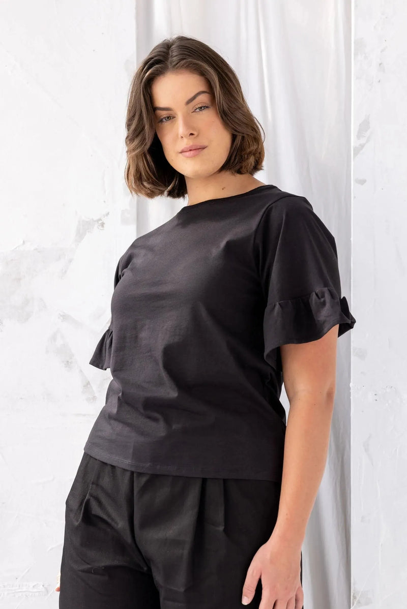 ReCreate Clothing | Voyage Top | Black | The Colab | Shop Womens | New Zealand