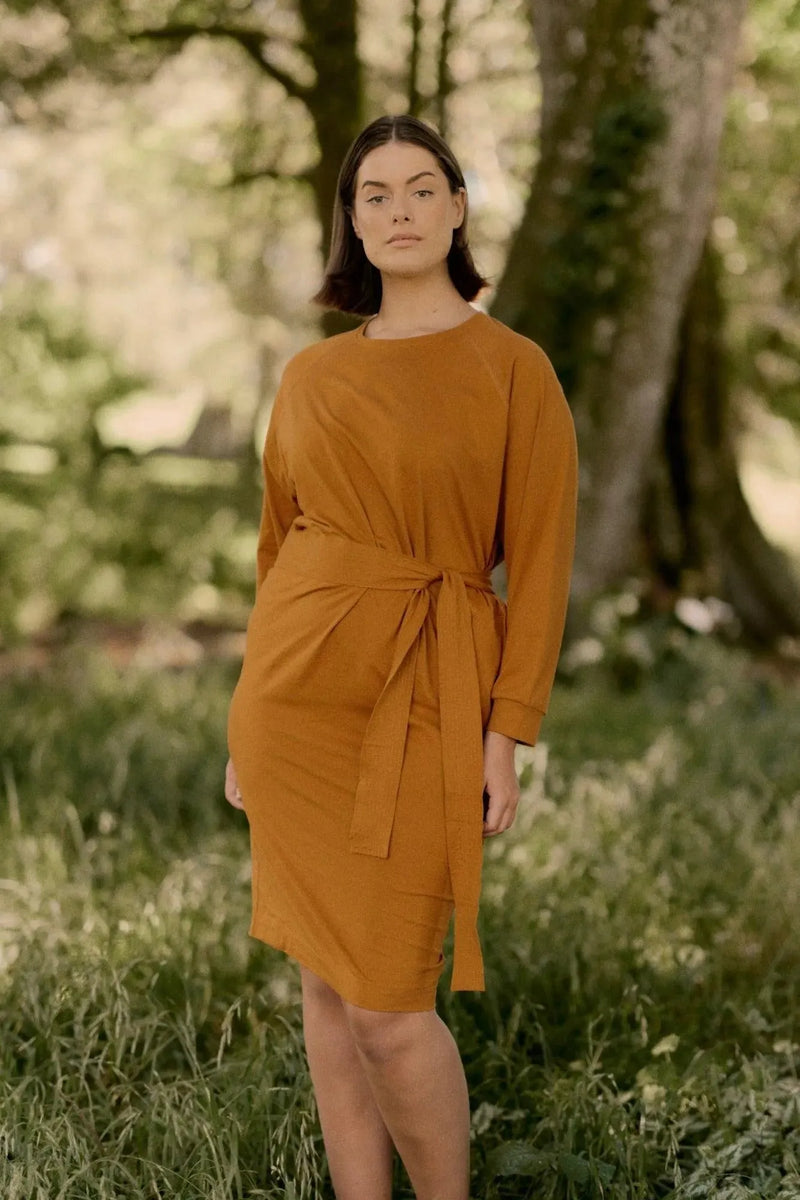 ReCreate Clothing | Unbound Dress | Rust | The Colab | Shop Womens | New Zealand