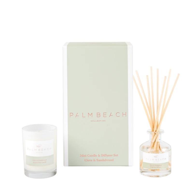 Palm Beach | Mini Candle & Diffuser Pack | Clove & Sandalwood | The Colab | Shop Womens | New Zealand
