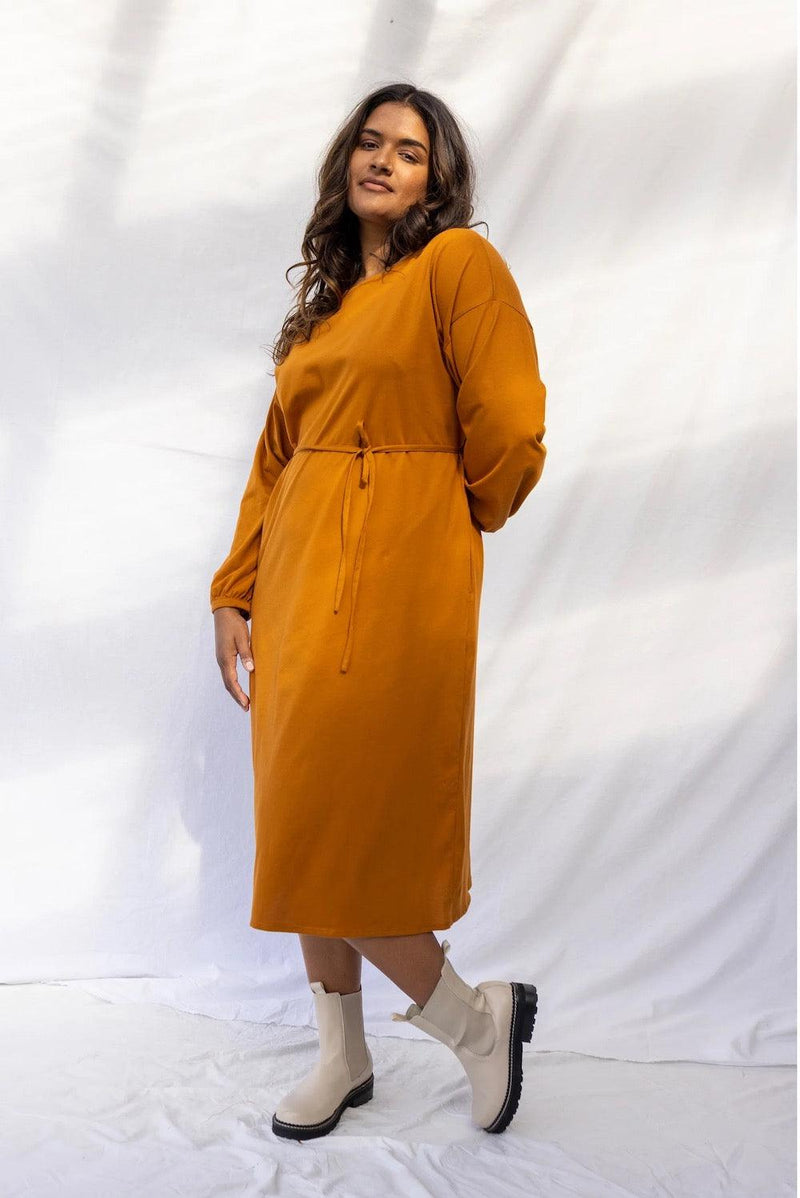 ReCreate Clothing | Accord Dress | Rust | The Colab | Shop Womens | New Zealand