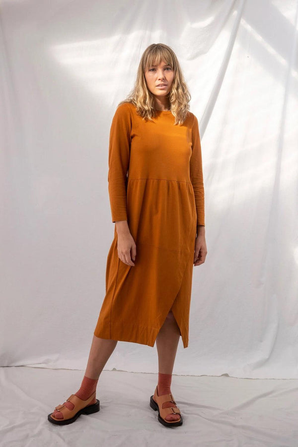 ReCreate Clothing | Carter Dress | Rust | The Colab | Shop Womens | New Zealand