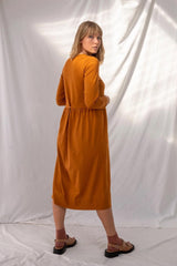 ReCreate Clothing | Carter Dress | Rust | The Colab | Shop Womens | New Zealand