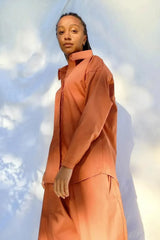 ReCreate Clothing | Florian Shirt | Burnt Sienna | The Colab | Shop Womens | New Zealand