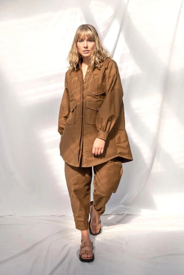 ReCreate Clothing | Found Jacket | Walnut | The Colab | Shop Womens | New Zealand