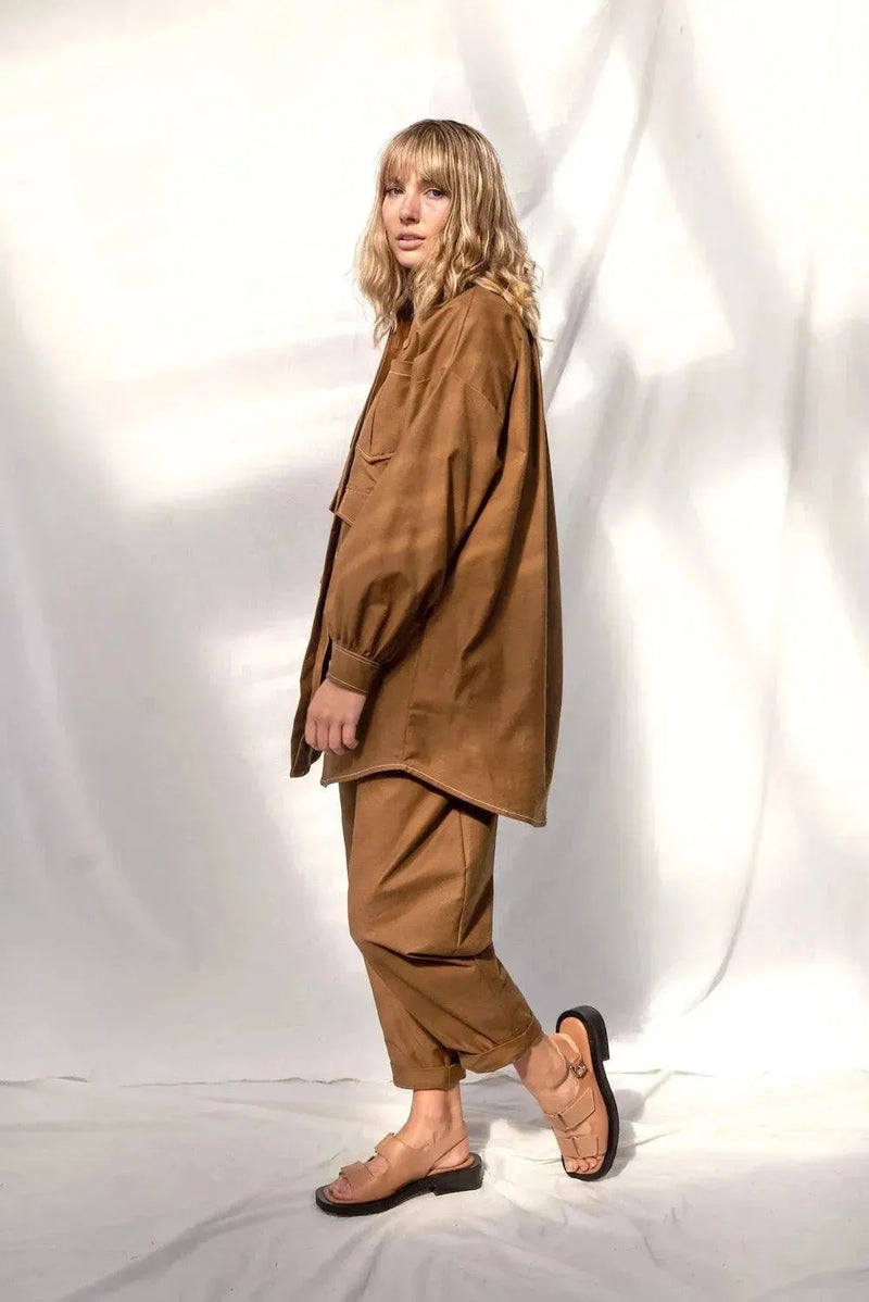 ReCreate Clothing | Found Jacket | Walnut | The Colab | Shop Womens | New Zealand