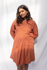 ReCreate Clothing | Lois Dress | Burnt Sienna | The Colab | Shop Womens | New Zealand