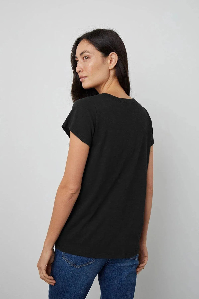 Velvet by Graham & Spencer | Jilian Top | Black | The Colab | Shop Womens | New Zealand